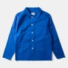 Hombre Edmmond Studios Albatros Jacket Plain Blue