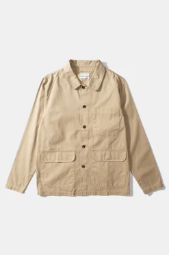 Hombre Edmmond Studios Albatros Jacket Plain Tan
