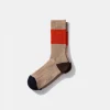 Hombre Edmmond Studios Archer Socks Plain Beige