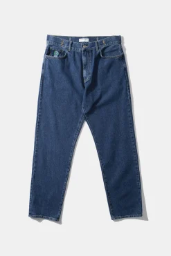 Hombre Edmmond Studios Avail Pants Denim Plain Bleach