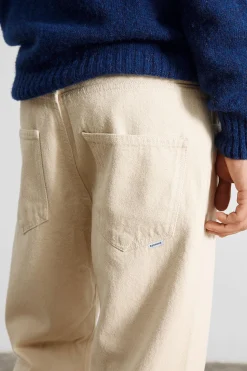 Hombre Edmmond Studios Avail Pants Plain Off White