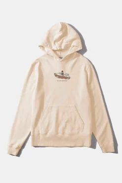 Hombre Edmmond Studios Basil Hoodie Plain Vanilla