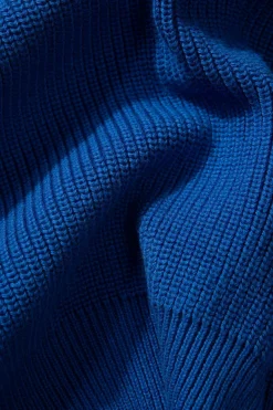 Hombre Edmmond Studios Canale Sweater Plain Blue