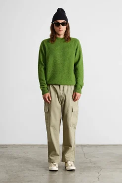 Hombre Edmmond Studios Cargo Pants Plain Khaki