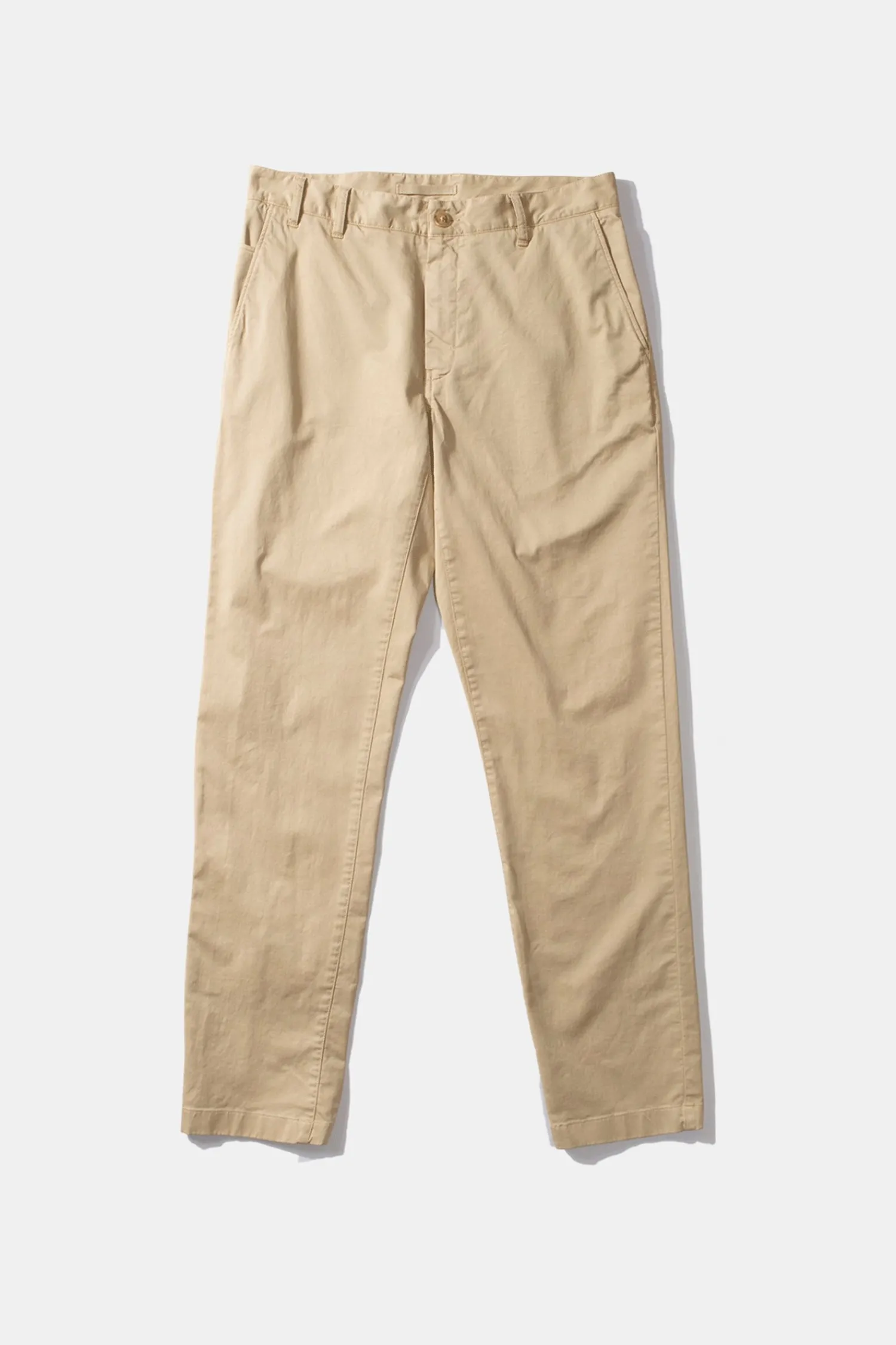 Hombre Edmmond Studios Chino Pants Plain Beige