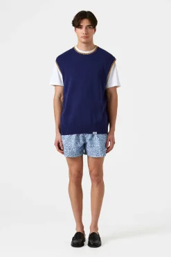Hombre Edmmond Studios Coco Pocket Plain Blue