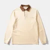 Hombre Edmmond Studios College Polo Plain Vainilla