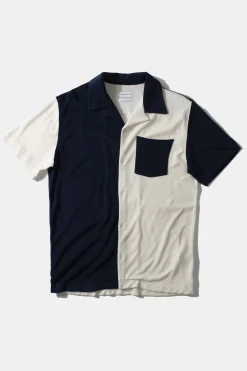 Hombre Edmmond Studios Colour Block Terry Shirt