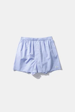 Hombre Edmmond Studios Cotton Boxer Plain Light Blue