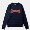Hombre Edmmond Studios Curly Sw Plain Navy