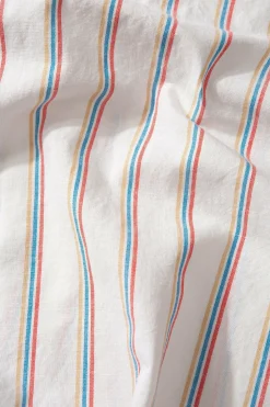 Hombre Edmmond Studios Day Shirt Stripes Plain Off White