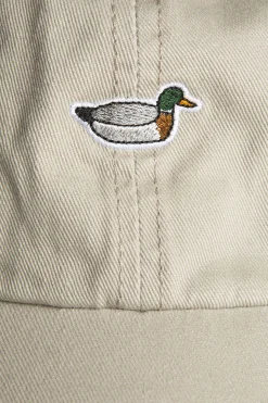 Hombre Edmmond Studios Duck Patch Cap Ns Plain Beige