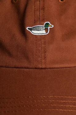 Hombre Edmmond Studios Duck Patch Cap Ns Plain Orange
