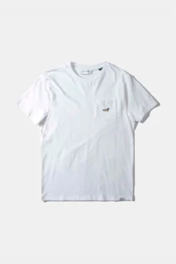 Hombre Edmmond Studios Duck Patch Tee Ns Plain White