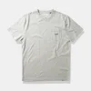 Hombre Edmmond Studios Duck Patch Tee Plain Grey Melange
