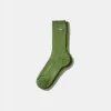 Hombre Edmmond Studios Duck Socks Plain Green