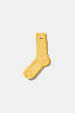 Hombre Edmmond Studios Duck Socks Plain Yellow