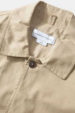 Hombre Edmmond Studios Dune Jacket Plain Beige