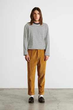 Hombre Edmmond Studios Embro Stripes Plain Navy
