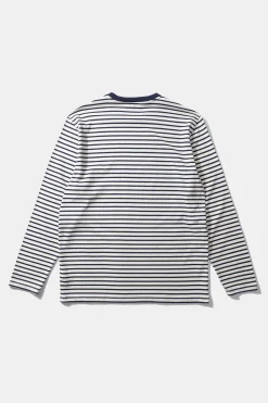 Hombre Edmmond Studios Embro Stripes Plain Navy