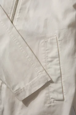 Hombre Edmmond Studios Embroidery Jacket Plain Off White