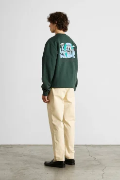 Hombre Edmmond Studios Enterprises Sw Plain Dk Green