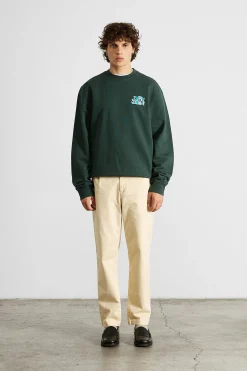 Hombre Edmmond Studios Enterprises Sw Plain Dk Green