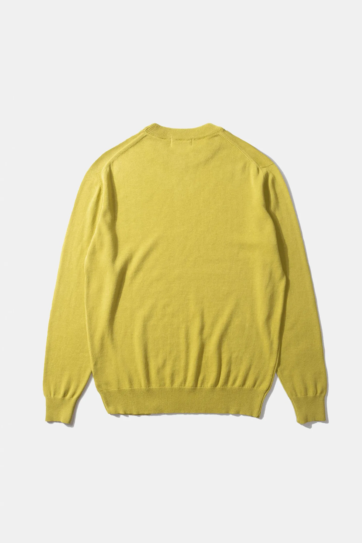 Hombre Edmmond Studios Flax Sweater Plain Green