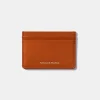 Hombre Edmmond Studios Fold Card Holder Plain Brown