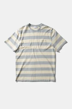 Hombre Edmmond Studios Harold Stripes Plain Grey