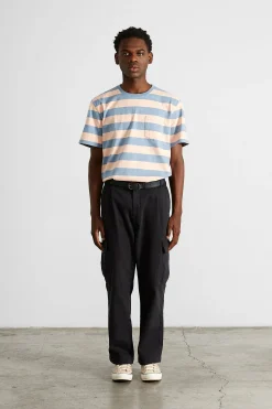 Hombre Edmmond Studios Harold Stripes Plain Steel