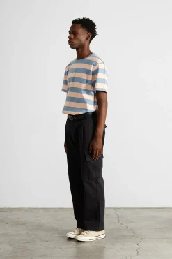 Hombre Edmmond Studios Harold Stripes Plain Steel