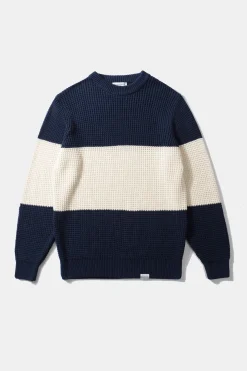 Hombre Edmmond Studios Hawaii Sweater Plain Blue