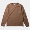 Hombre Edmmond Studios Hugo Ls Plain Brown