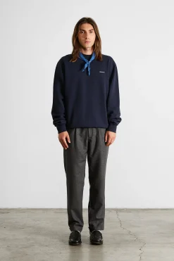 Hombre Edmmond Studios Jack Pants Plain Grey