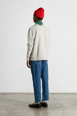 Hombre Edmmond Studios Jacob Sw Plain Grey Melange