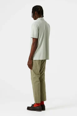 Hombre Edmmond Studios Jersey Polo Plain Sage