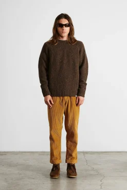 Hombre Edmmond Studios Jorge Pants Plain Caramel