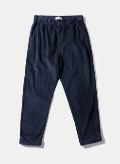 Hombre Edmmond Studios Jorge Pants Plain Navy