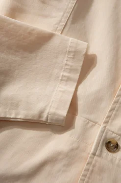 Hombre Edmmond Studios Lab Jacket Plain Off White