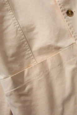 Hombre Edmmond Studios Lab Jacket Plain Off White