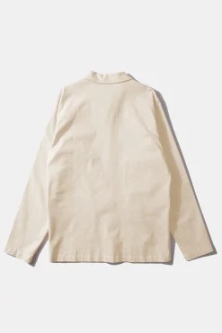 Hombre Edmmond Studios Lab Jacket Plain Off White