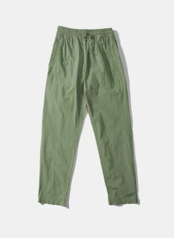 Hombre Edmmond Studios Light Pants Plain Olive