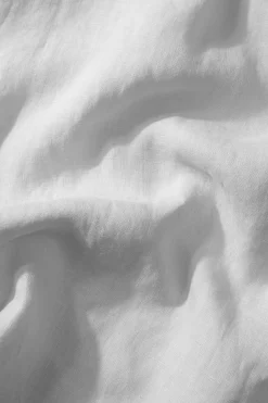 Hombre Edmmond Studios Linen Shirt Plain White