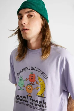 Hombre Edmmond Studios Local Fresh Plain Purple