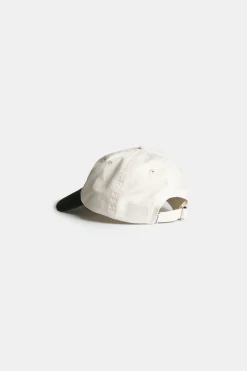 Hombre Edmmond Studios Logo Bicolor Cap Plain Beige