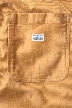 Hombre Edmmond Studios Marvin Pants Cord Plain Caramel