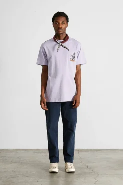 Hombre Edmmond Studios Marvin Pants Cord Plain Navy