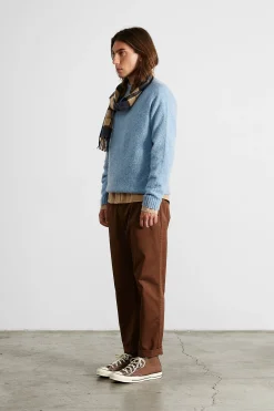 Hombre Edmmond Studios Marvin Pants Plain Brown