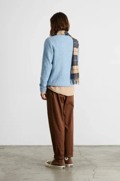 Hombre Edmmond Studios Marvin Pants Plain Brown